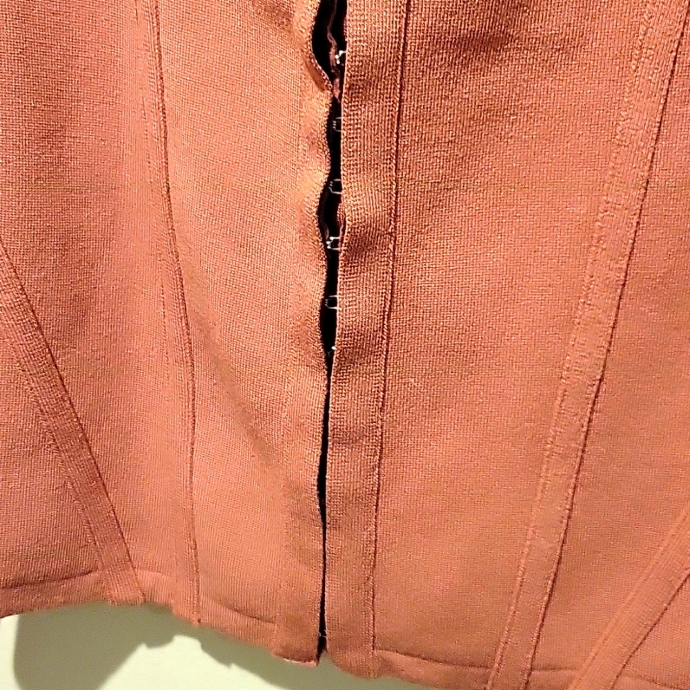 ❤️ NWT! EXPRESS BODY CONTOUR CORSET SWEATER JACKET TOP, SMALL - Picture 9 of 15
